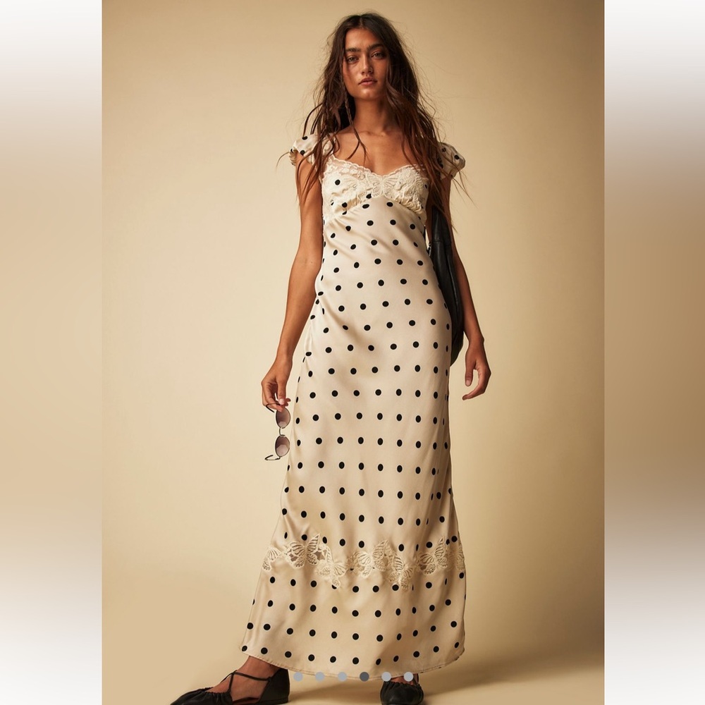 Free People butterfly babe maxi dress